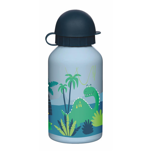 Sigikid Dino Kids Water Bottle | Stainless Steel | 350 ml | Front View | BeoVERDE.ie