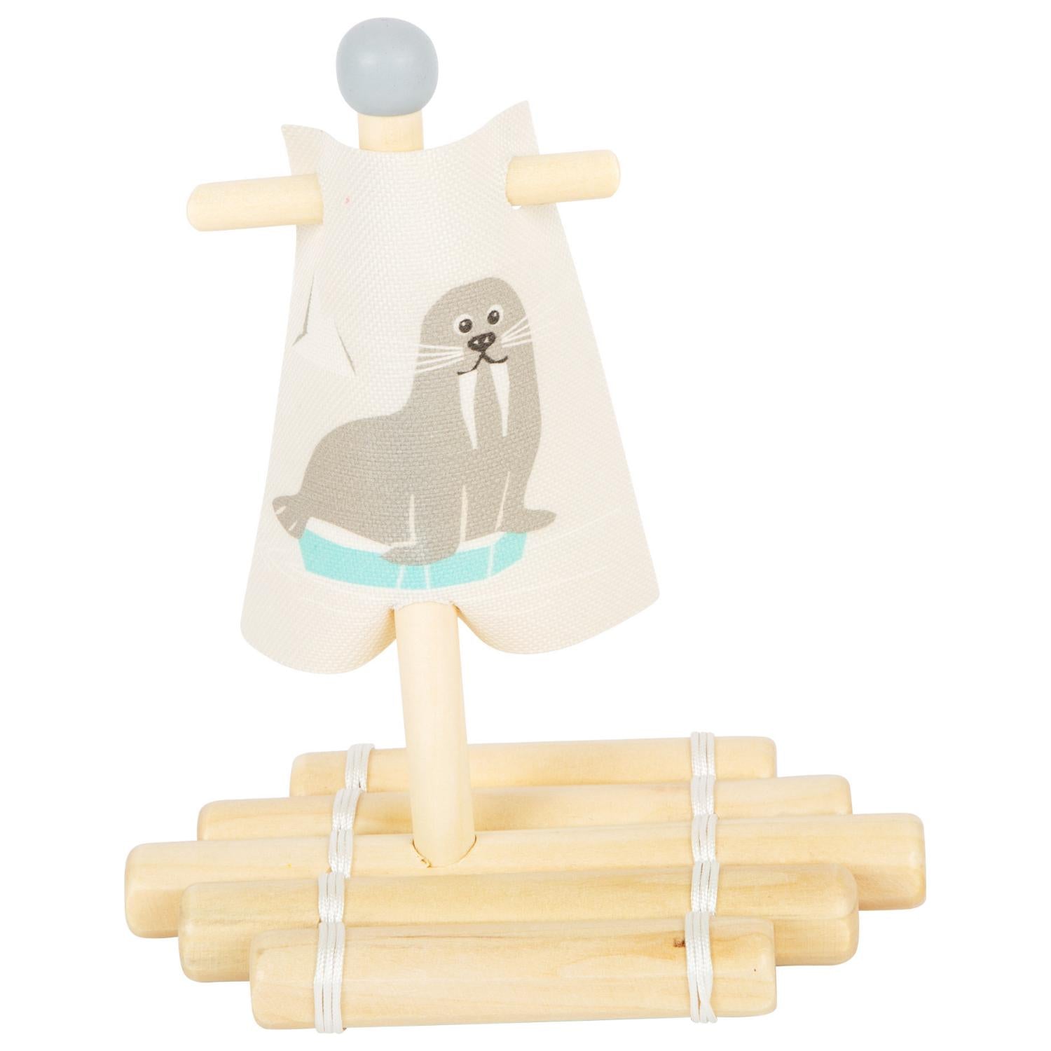 Small Raft Toy Wooden Toy Raft | Kids Bath Toy | Outdoor & Gardening | BeoVERDE.ie ...