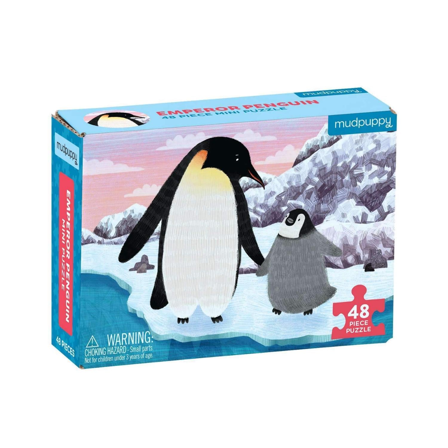 Mudpuppy Emperor Penguin Mini Puzzle | Jigsaw Puzzle For Kids | Box | BeoVERDE.ie