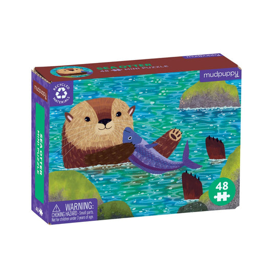 Mudpuppy Sea Otter Mini Puzzle | Jigsaw Puzzle For Kids | Box | BeoVERDE.ie