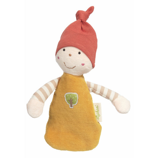 Sigikid Elf Cuddle Doll Baby Comforter | Organic Soft Toy | Baby’s First Toy | Front View | BeoVERDE Ireland