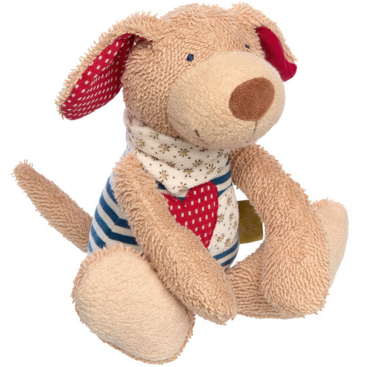 Sigikid Organic Dog Plush Toy | Baby’s First Toy | Front View | BeoVERDE.ie