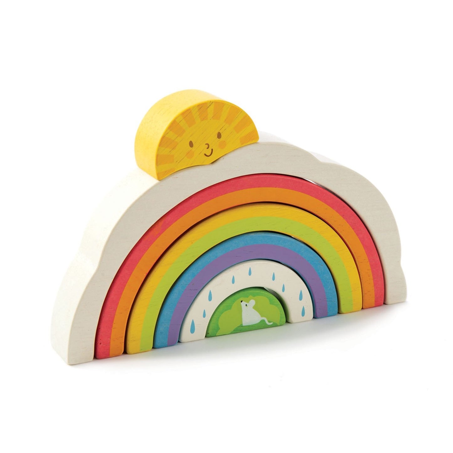 Rainbow Tunnel | Wooden Activity Toy