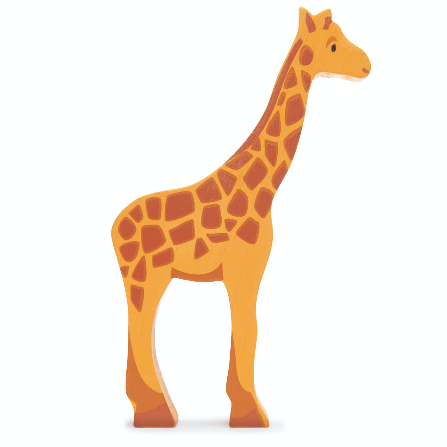 Tender Leaf Safari Giraffe | Hand-Crafted Wooden Animal Toy | BeoVERDE.ie