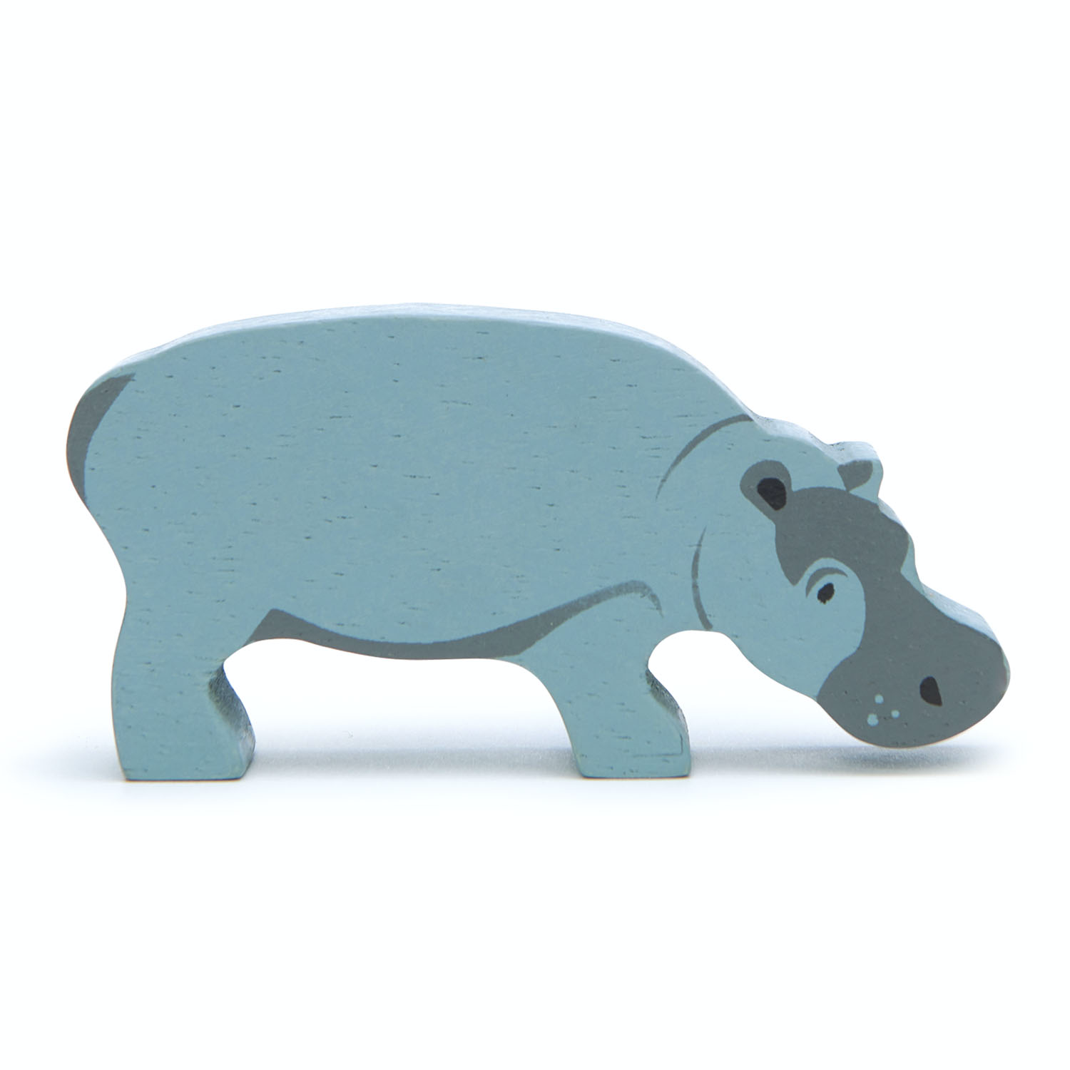 Tender Leaf Toys Hippo | Wooden Animal | Wooden Toys for Kids | BeoVERDE.ie