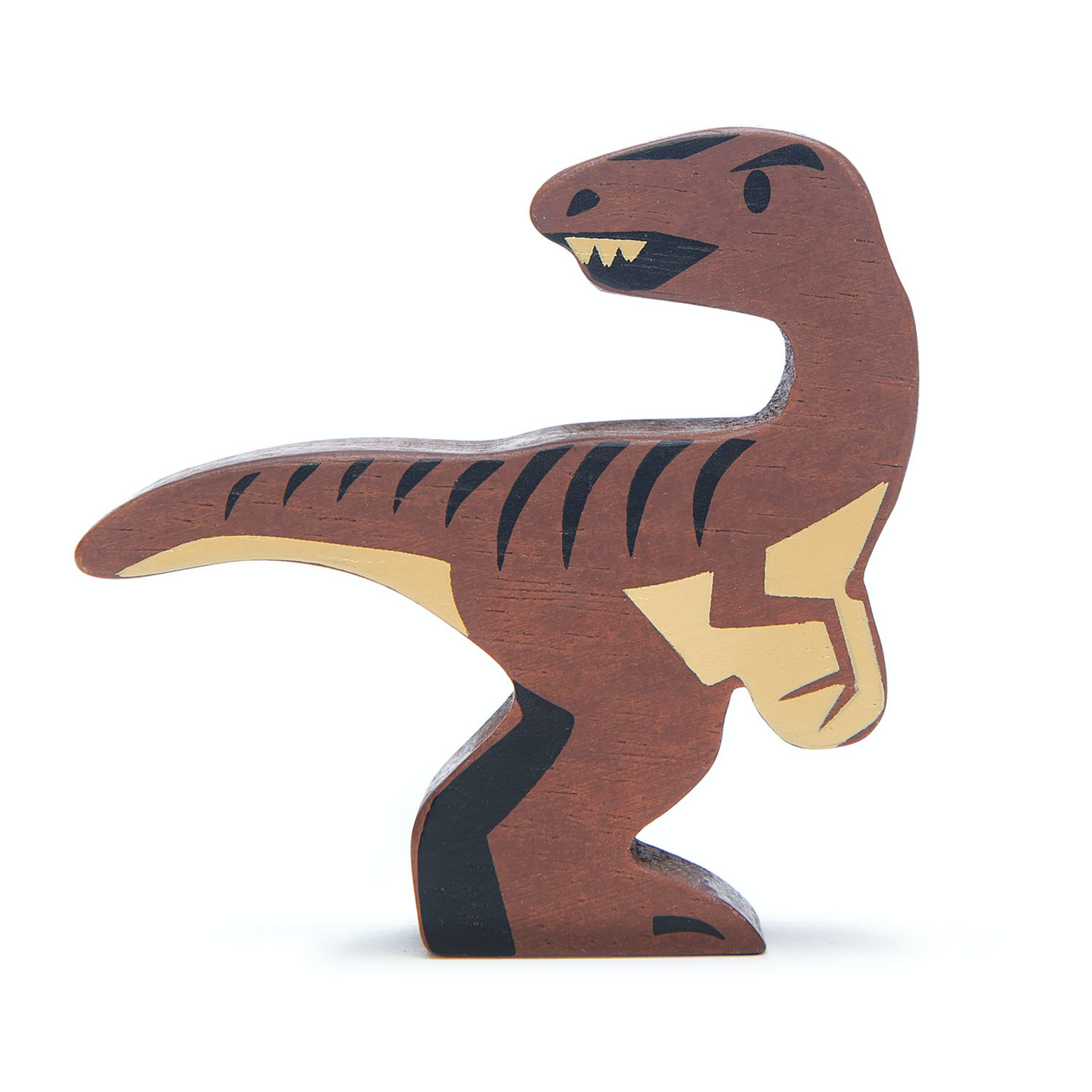Tender Leaf Toys Velociraptor| Wooden Animal | Wooden Toys for Kids | BeoVERDE.ie
