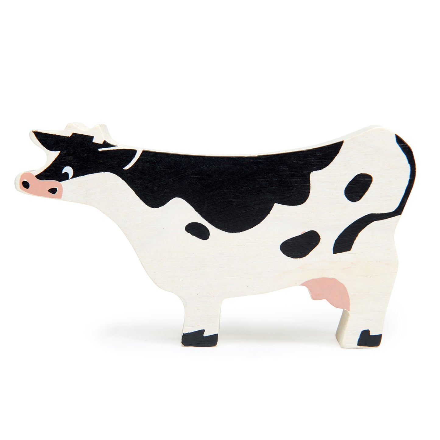 Tender Leaf Toys Cow | Wooden Animal | Wooden Toys for Kids | BeoVERDE.ie