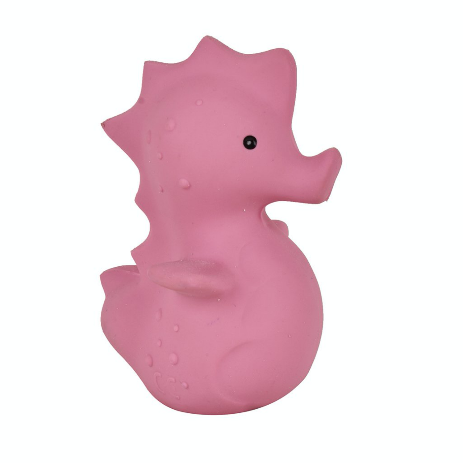 TIKIRI Natural Rubber Rattle & Bath Toy ‘Sea Horse’ | Right View | BeoVERDE.ie