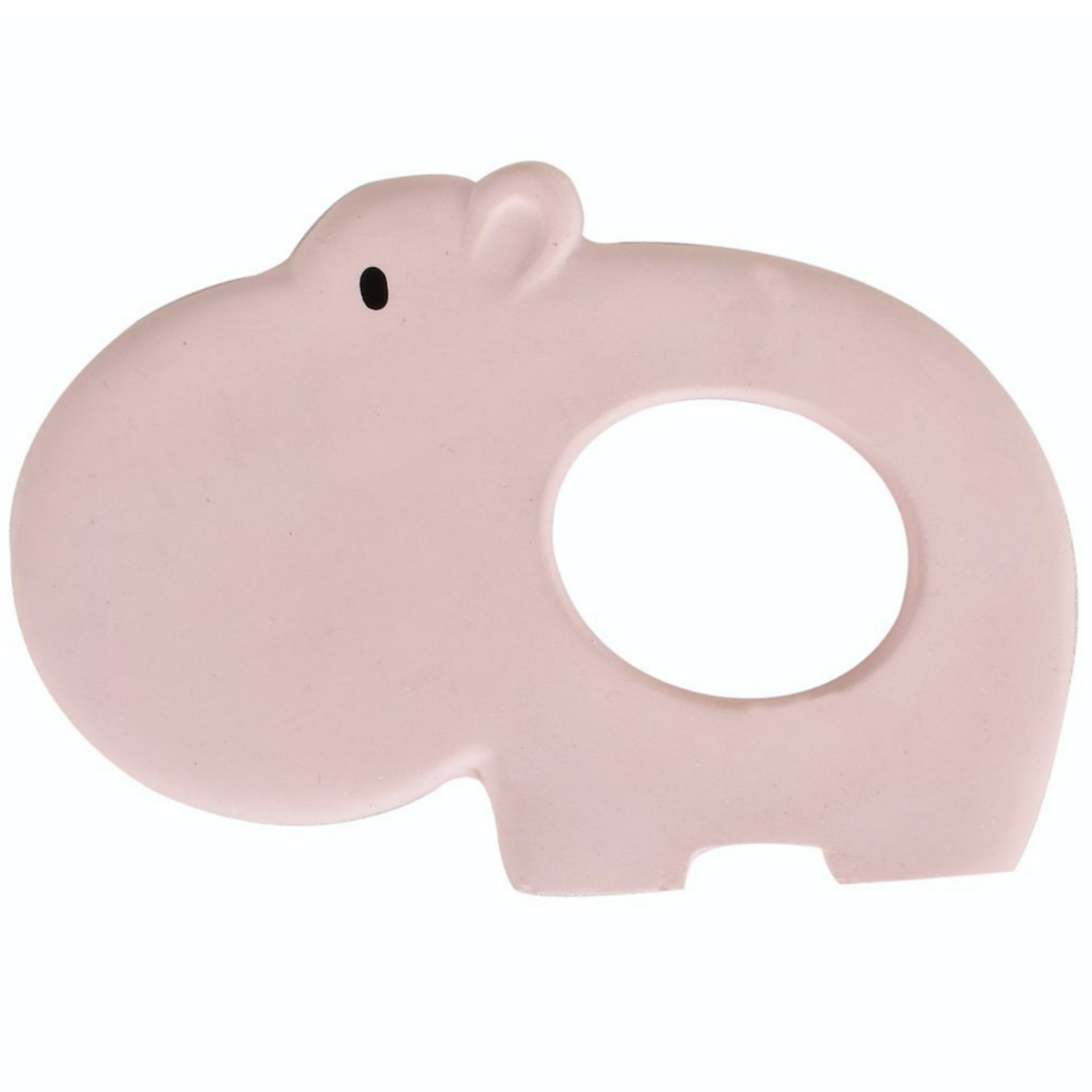 TIKIRI Natural Rubber Baby Teether ‘Hippo’ | BeoVERDE.ie
