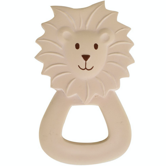 Lion | Natural Rubber Baby Teether | Safe Natural Teething Toy