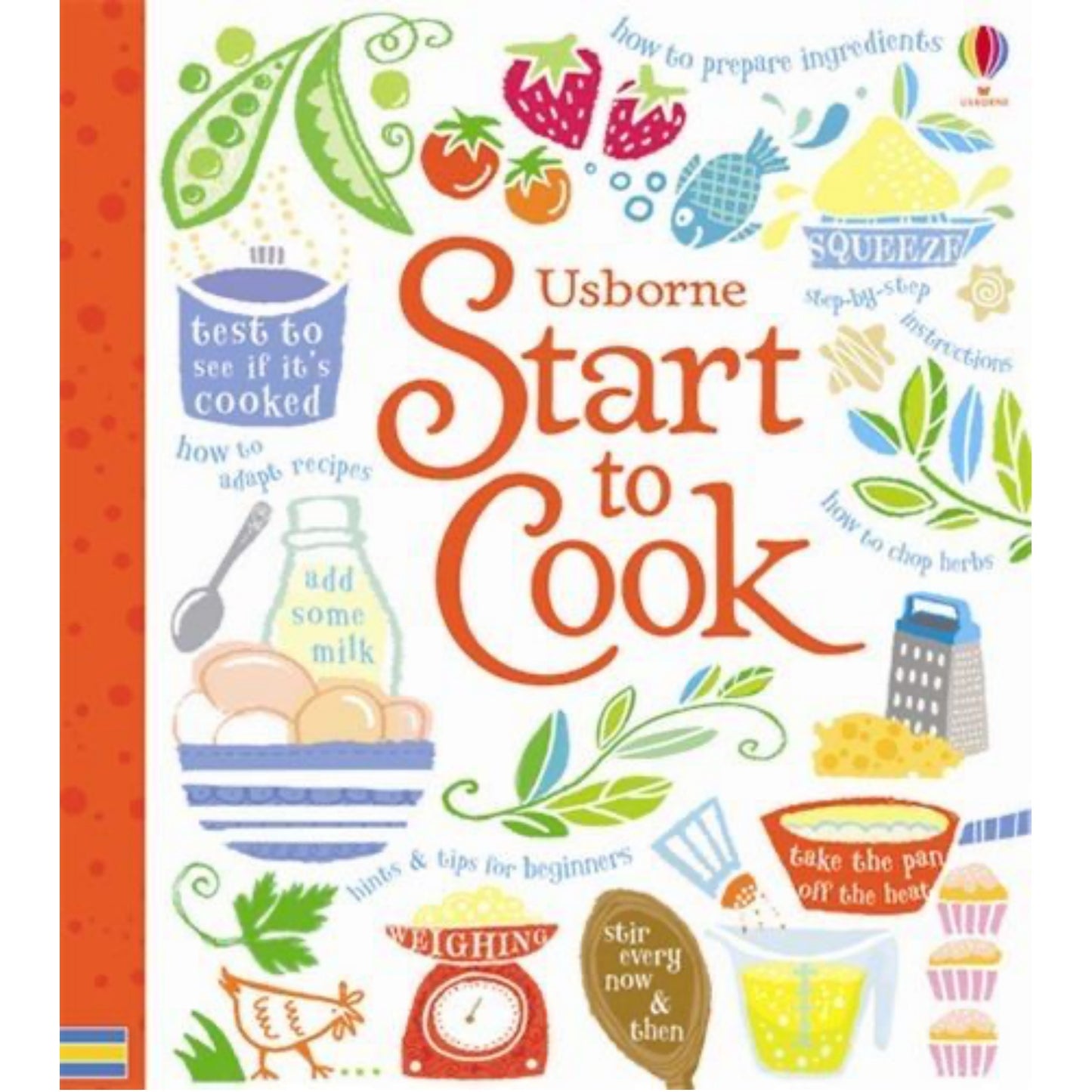 Start To Cook | Children's Cookbook | Usborne | Book Cover | BeoVERDE.ie
