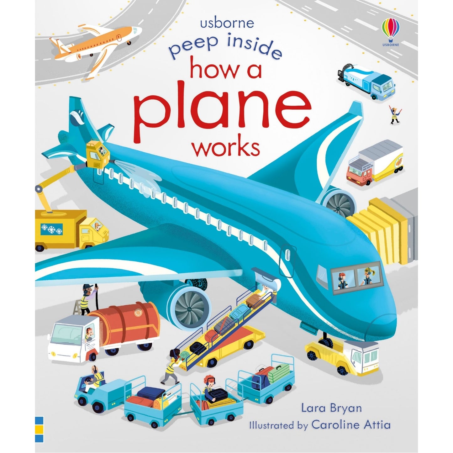 Peep Inside How A Plane Works | Children's Book On Planes | Usborne | Book Cover | BeoVERDE.ie