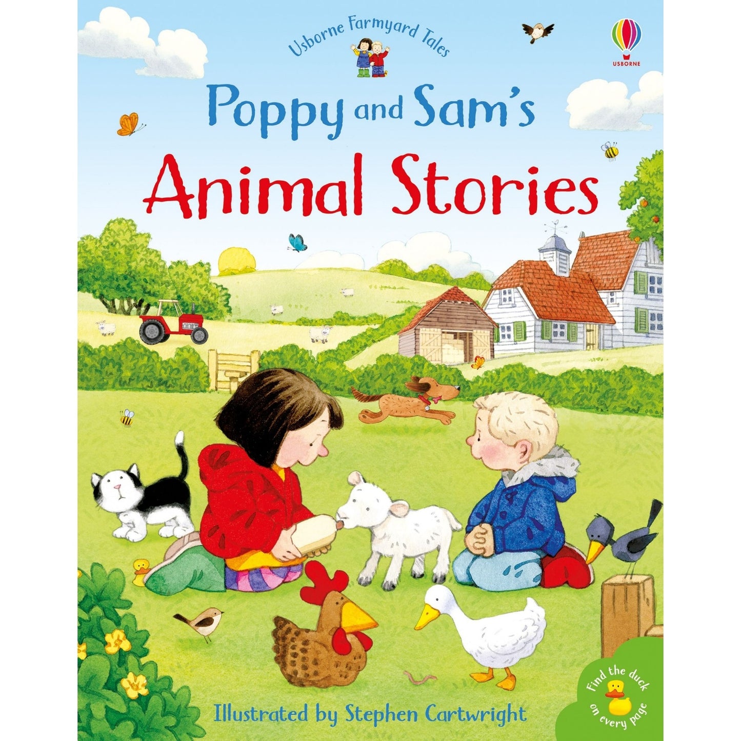 Poppy And Sam's Animal Stories | Children's Book on Farm Animals | Usborne | Book Cover | BeoVERDE.ie