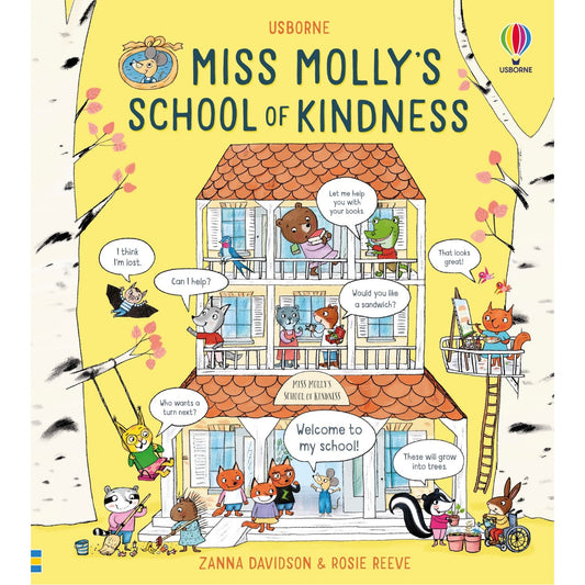 Miss Molly's School Of Kindness | Children's Book on Feelings and Emotions | Usborne | Book Cover | BeoVERDE.ie