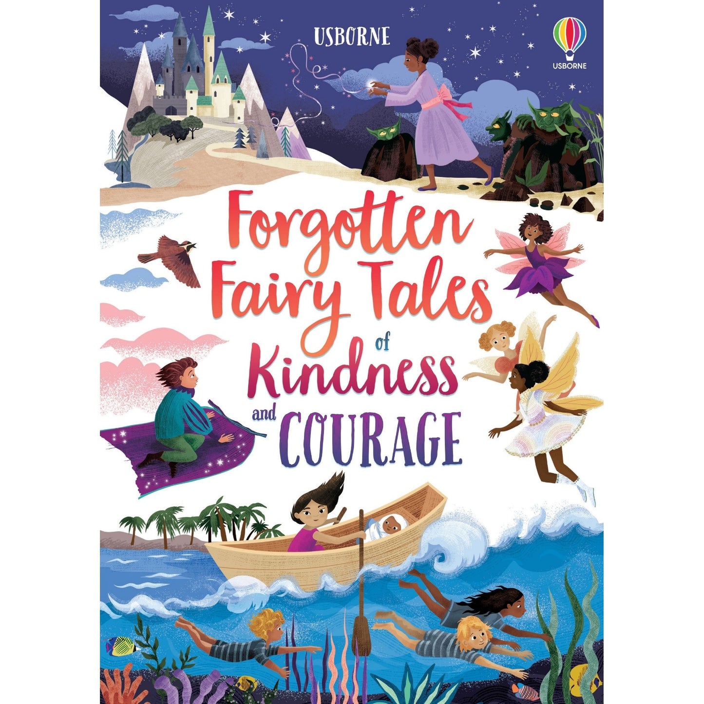 Forgotten Fairy Tales of Kindness and Courage | Children's Book on Fairy Tales & Adventures | Usborne | Book Cover | BeoVERDE.ie