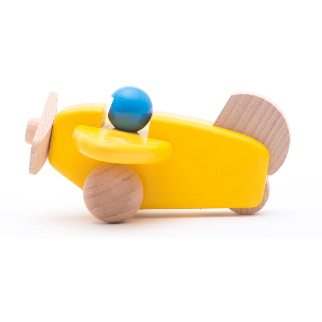 Plane with Pilot | Wooden Activity Toy for Babies & Toddlers