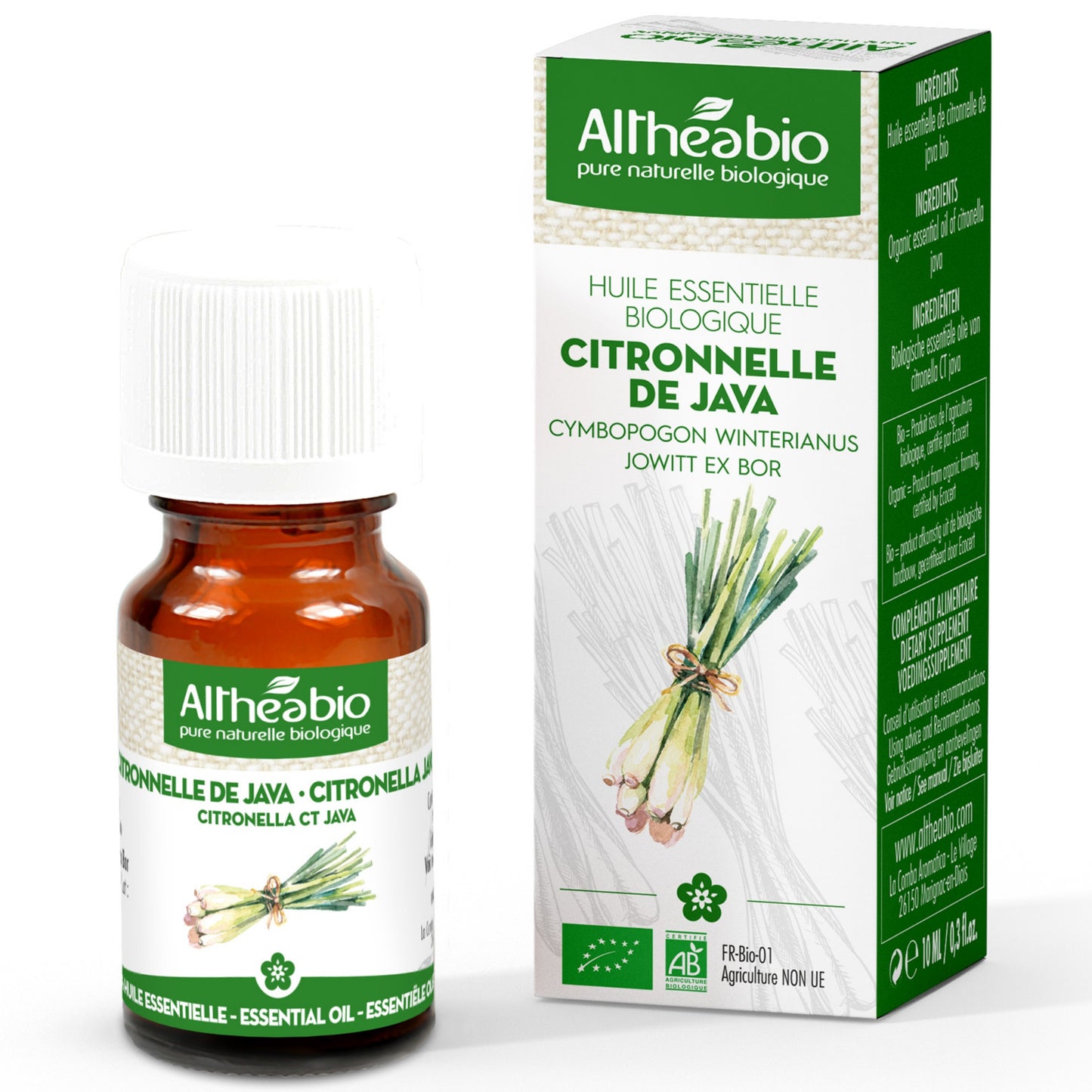 Organic Citronella Java Essential Oil Aromatherapy | BeoVERDE.ie