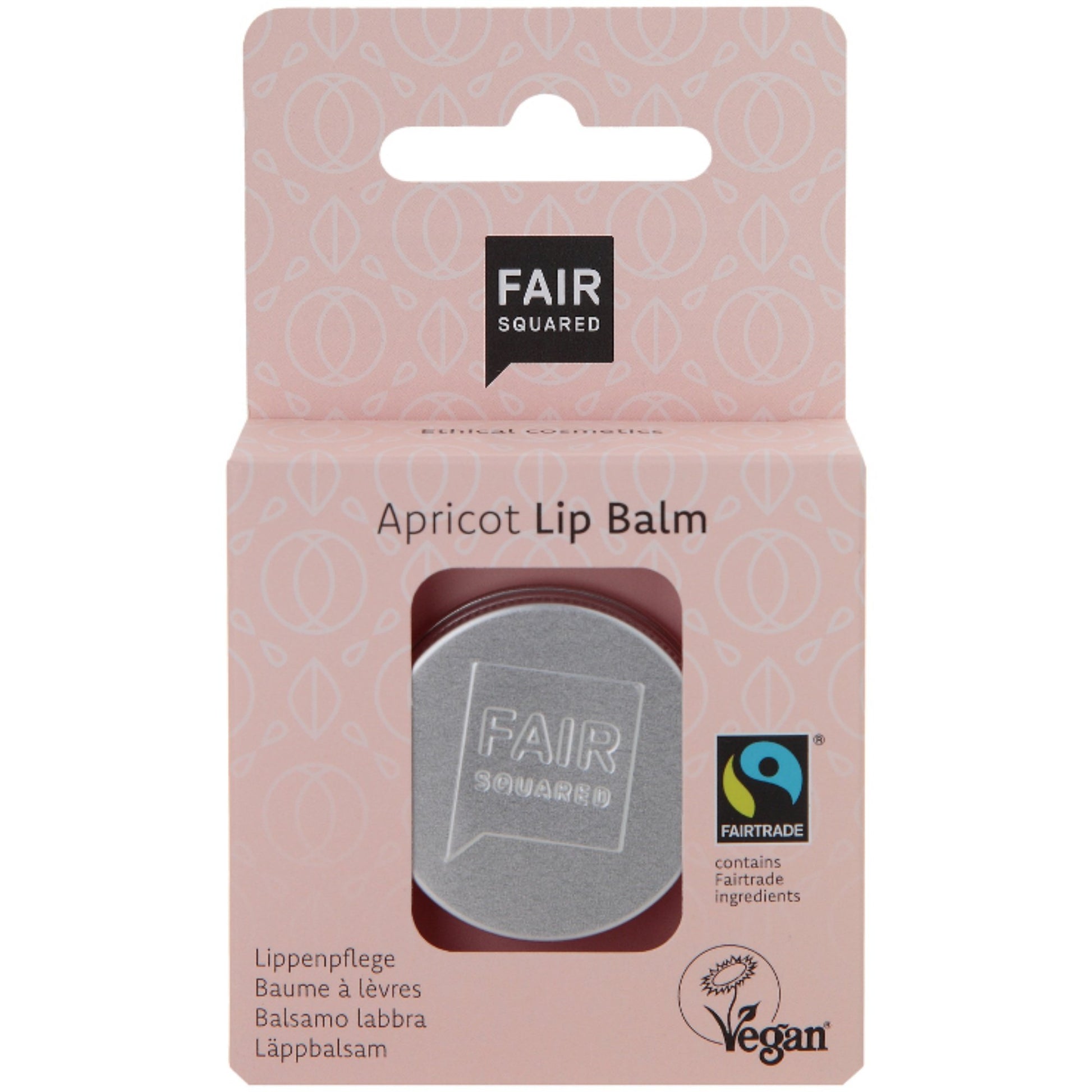 Lip Balm Sensitive Apricot | Fairtrade Vegan Natural Halal | BeoVERDE.ie