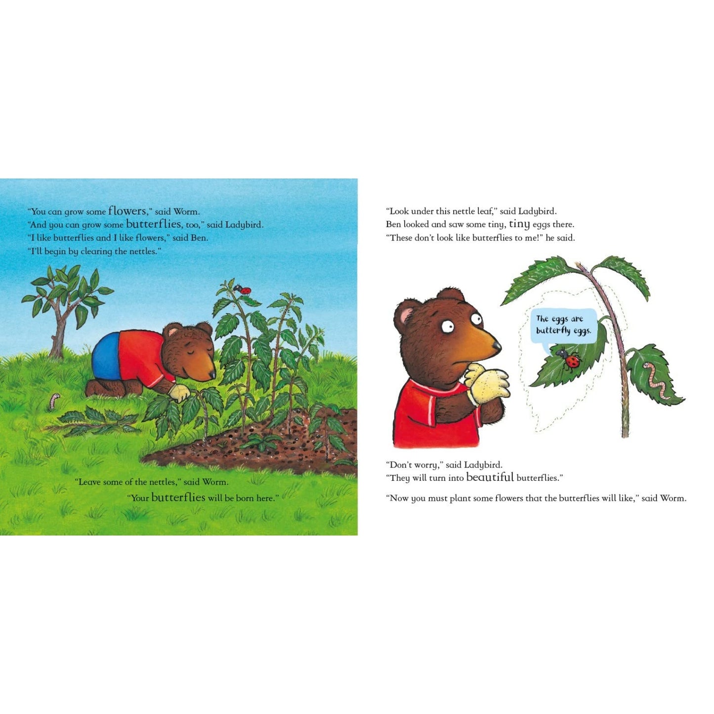 Ben Plants a Butterfly Garden | Hardcover | Children’s Book on Nature