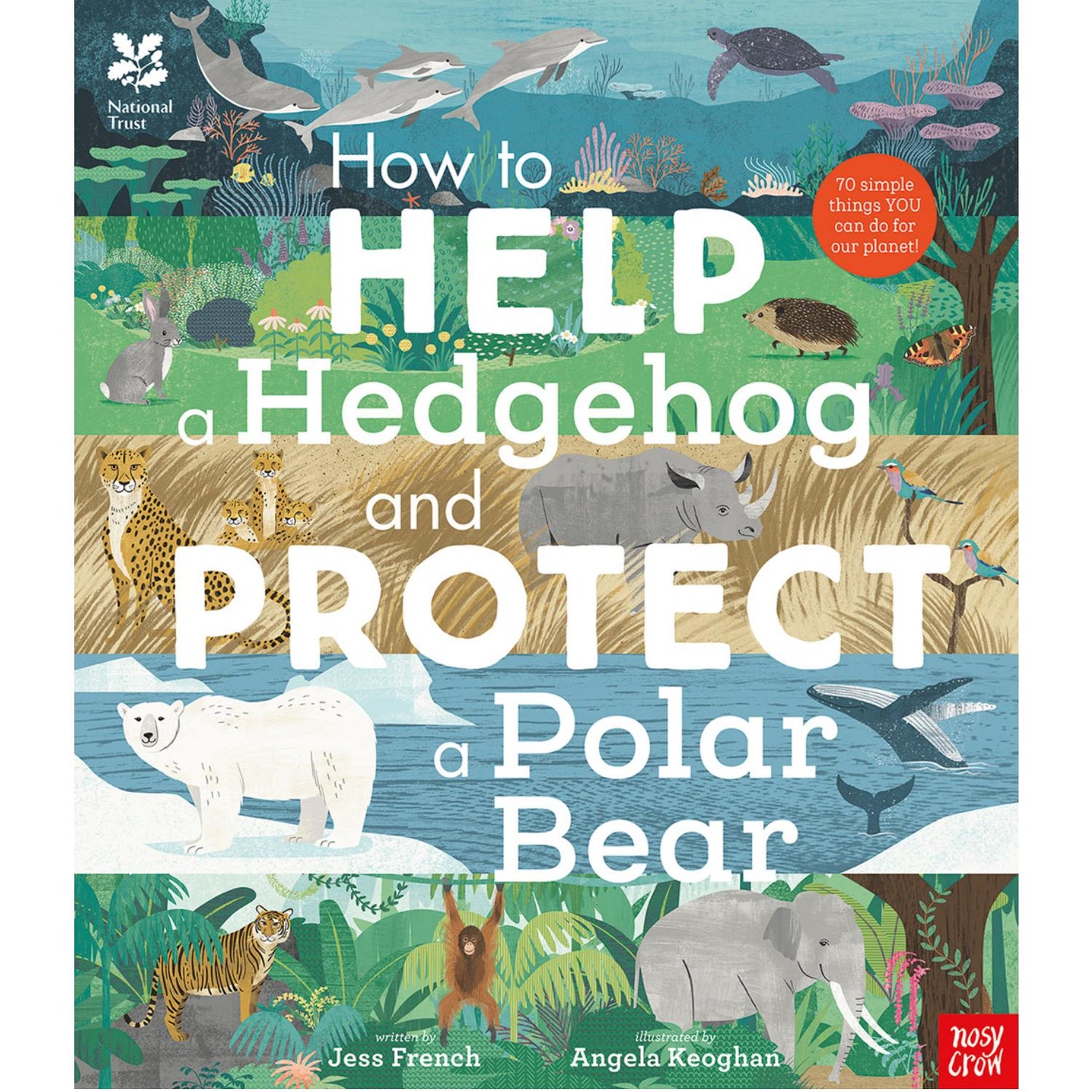 How to Help a Hedgehog and Protect a Polar Bear | Children's Books on Activism