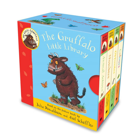 The Gruffalo Little Library | Children's Board Books | Macmillan Children's Books | Slipcase with 4 Board Books | BeoVERDE Ireland