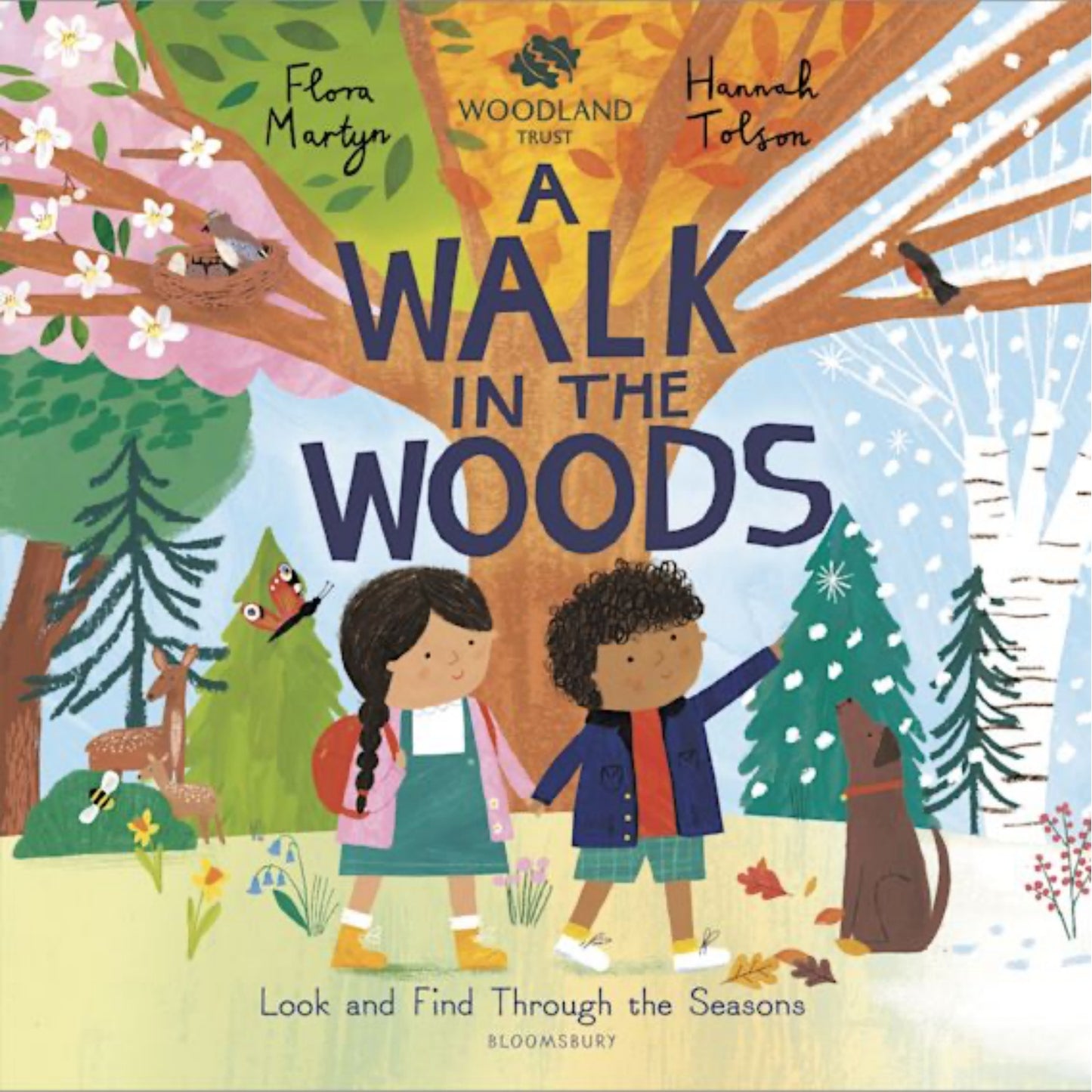A Walk in the Woods - The Woodland Trust | Hardcover | Children's Book on Nature