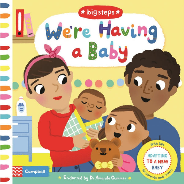 We're Having a Baby - Adapting To A New Baby | Board Book | Children's Book on Feelings & Emotions