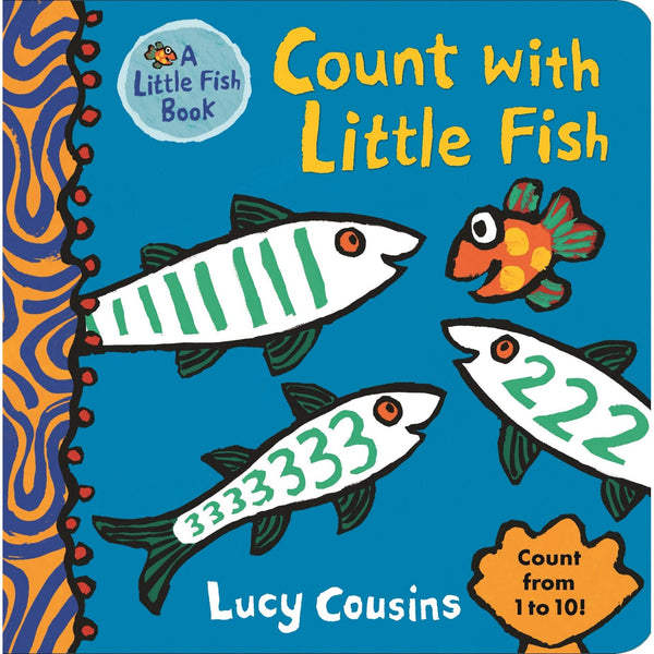Count with Little Fish | Board Book | Children's Early Learning Book