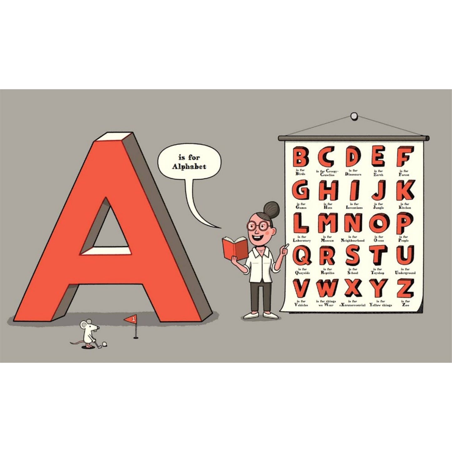 Search and Find Alphabet of Alphabets | Hardcover | Children's Early Learning Book