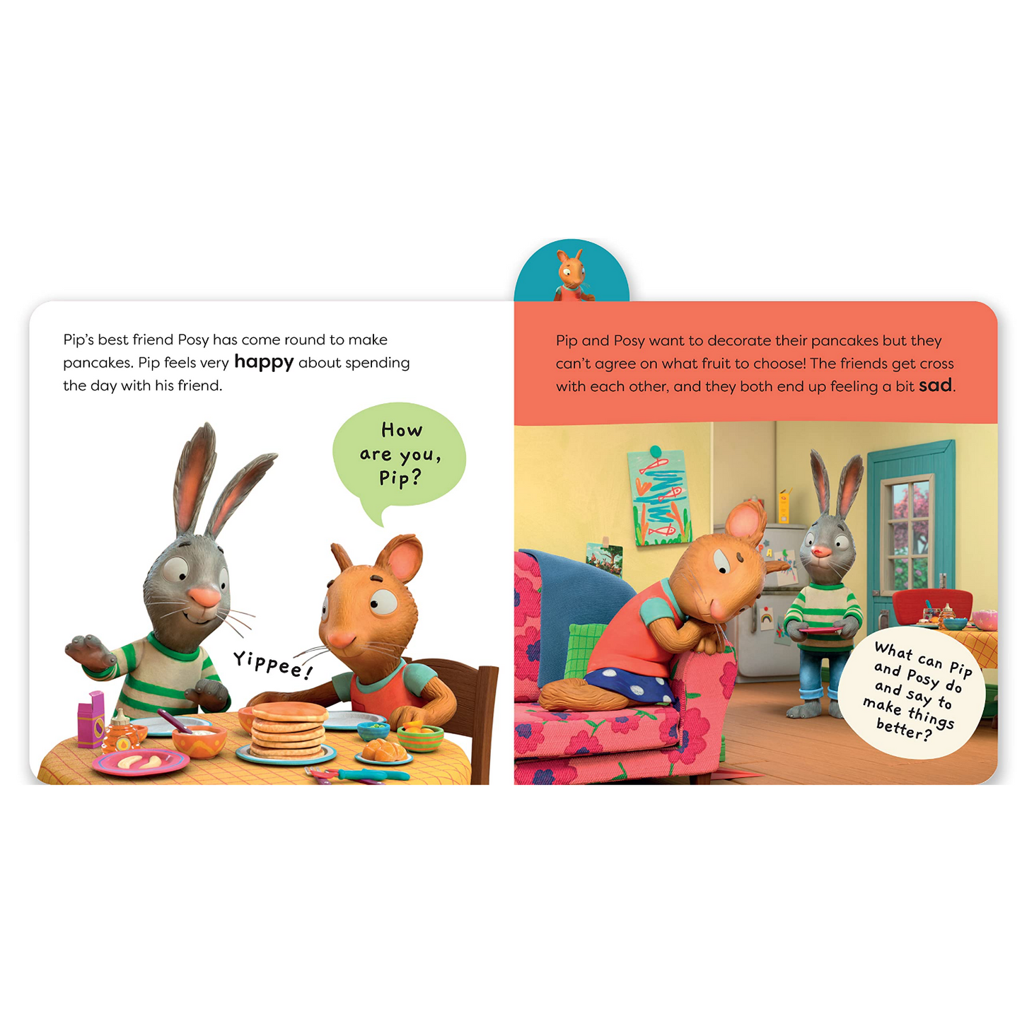 Pip and Posy: How Are You? | Children’s Board Book on Emotions & Feelings