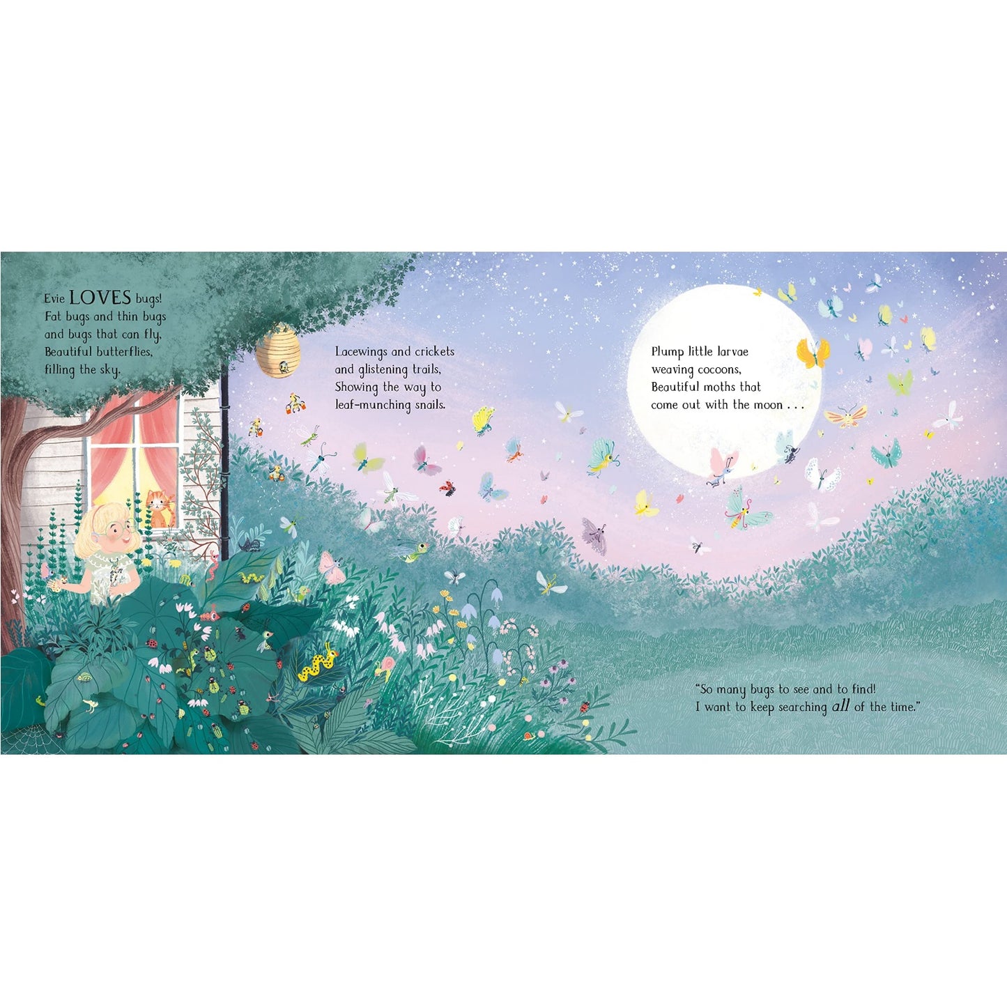 The Girl Who LOVES Bugs | Hardcover | Children’s Book on Nature