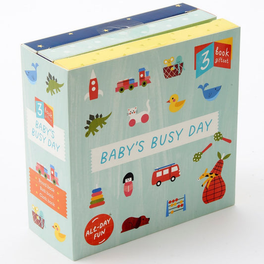 Baby’s Busy Day | 3-Book Gift Set for Babies & Toddlers