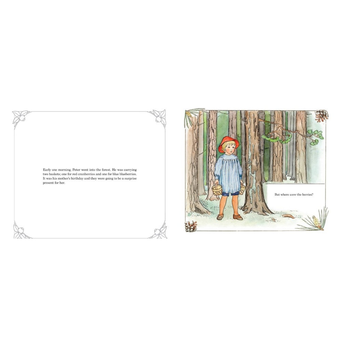 Peter in Blueberry Land | Elsa Beskow | Hardcover | Tales & Myths for Children