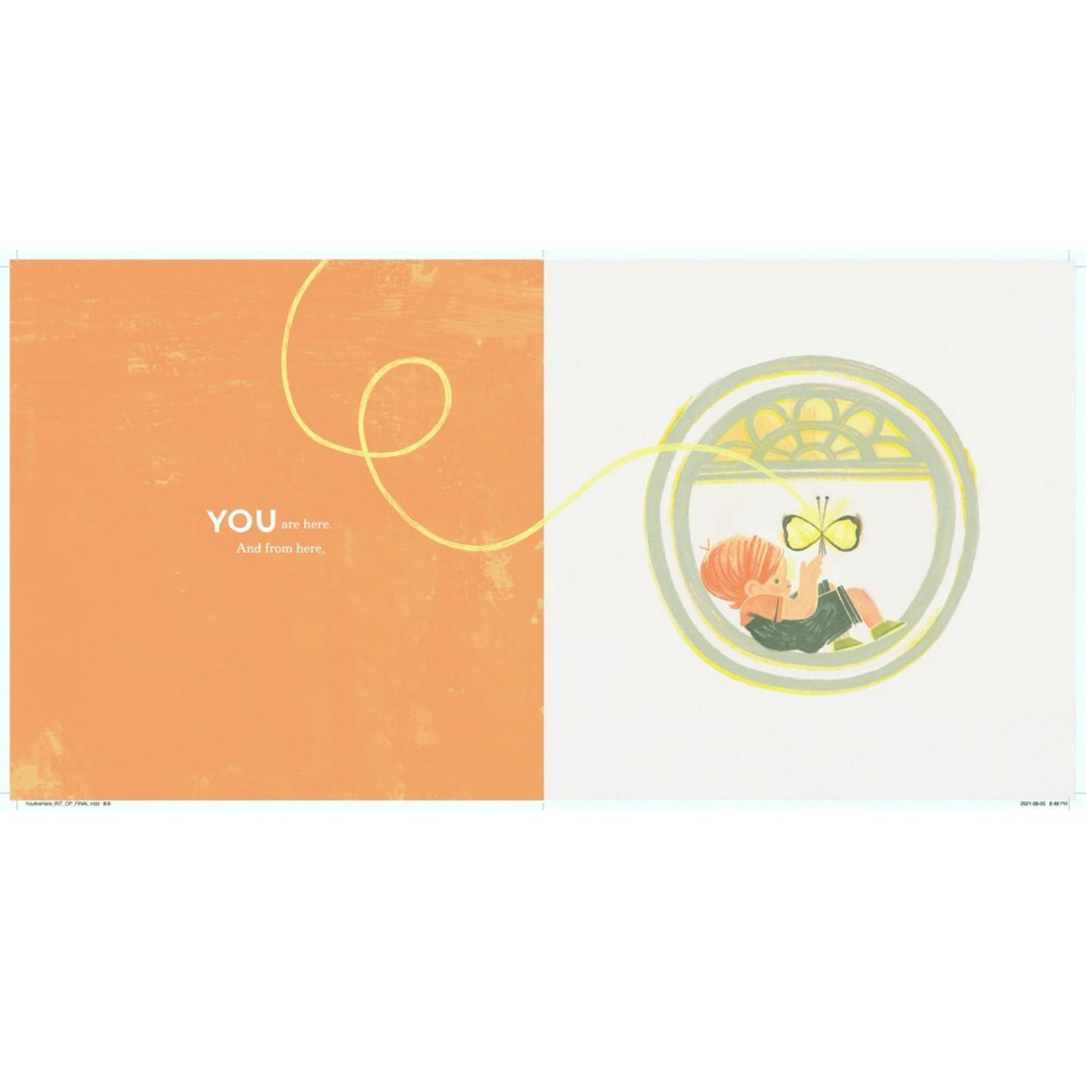 You Are Here | Hardcover | Children’s Picture Book on Emotions & Feelings