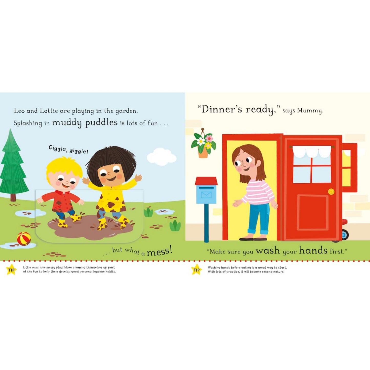 Let's Wash Our Hands - Bathtime and Keeping Clean | Board Book