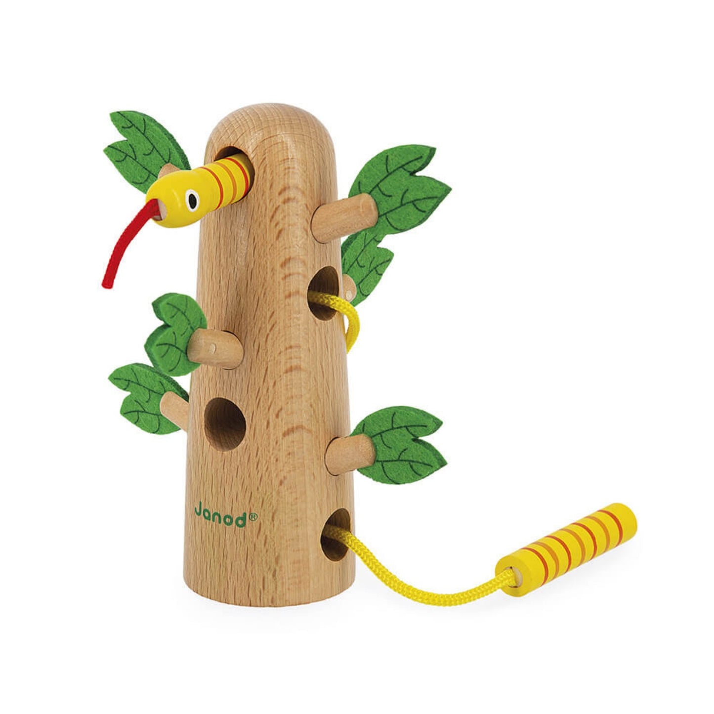 Janod Tropical Lace-Up Tree | Toddler Activity Toys | BeoVERDE Ireland