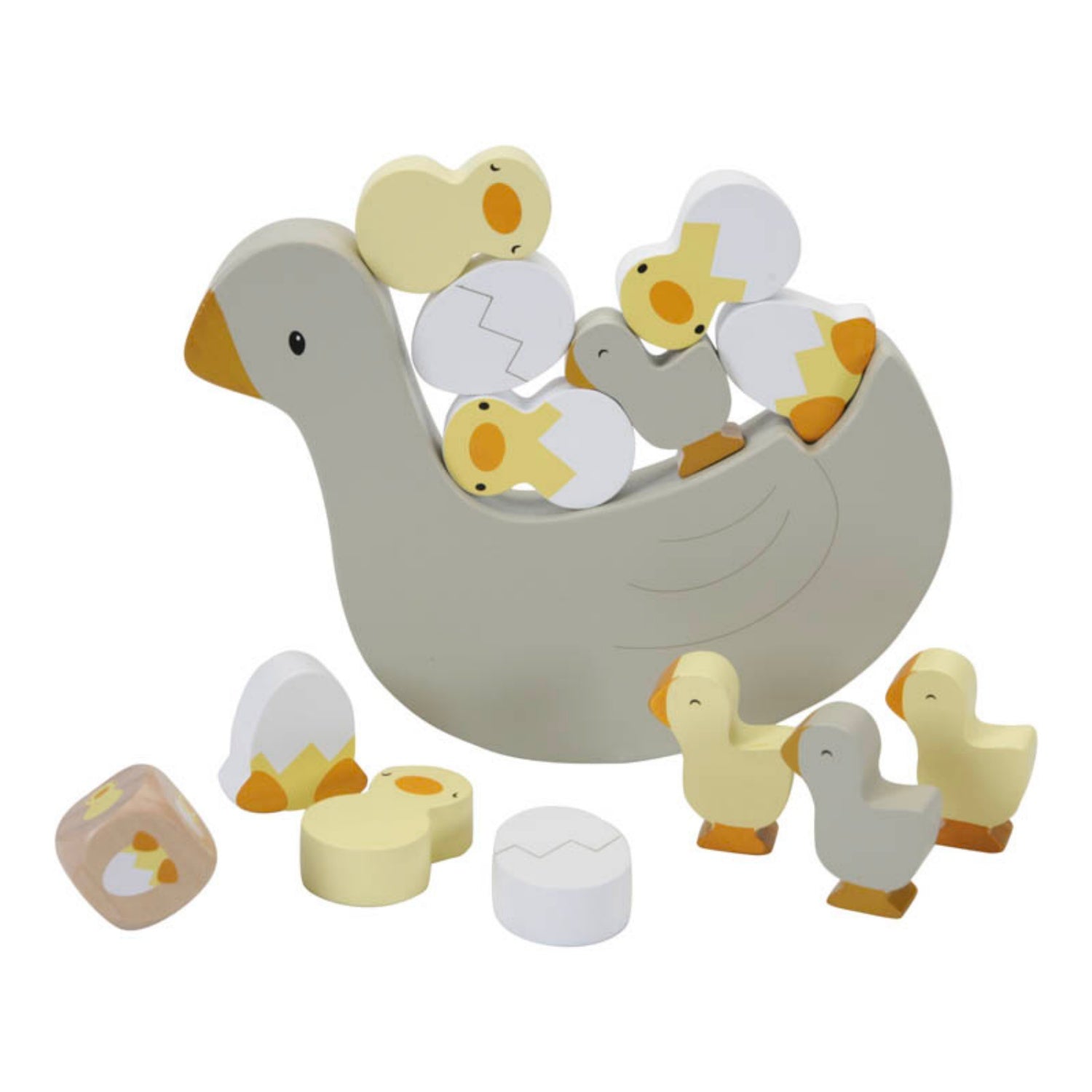 Little Dutch Balancing Game Little Goose | Toddler Activity Toy | BeoVERDE Ireland