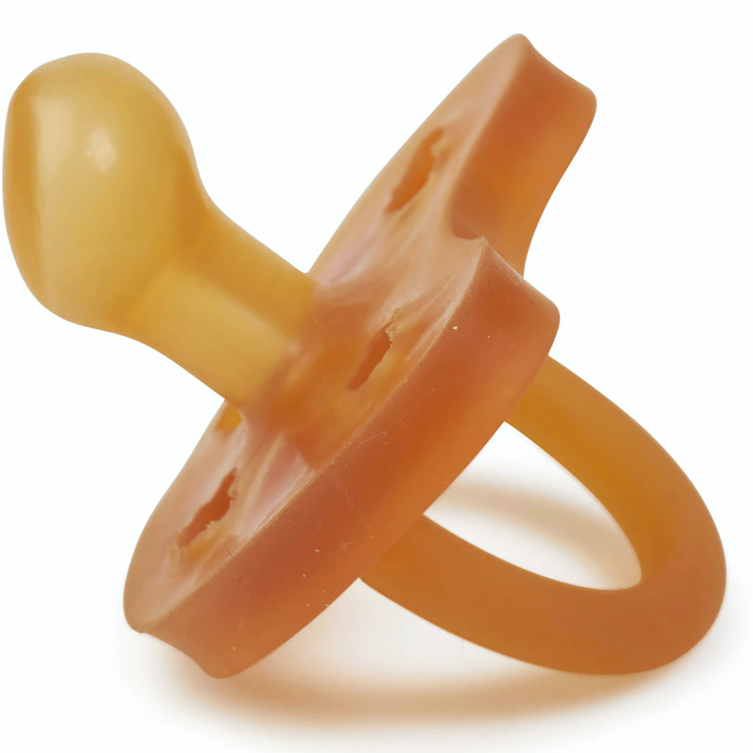 Grunspecht Organic Rubber Orthodontic Teat Soother | Side View | BeoVERDE.ie