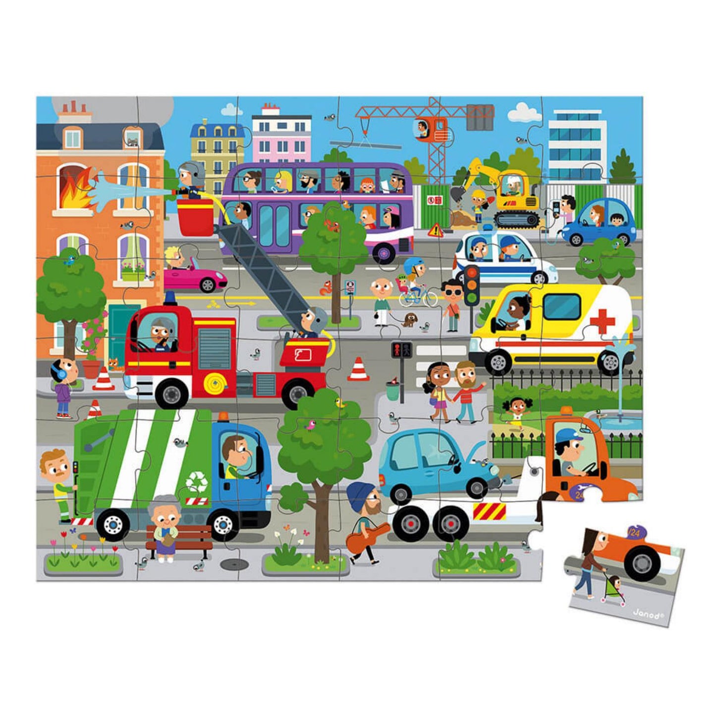 City Puzzle | Jigsaw Puzzle For Kids