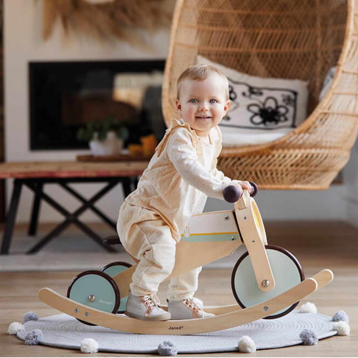 Rocking Tricycle | Baby & Toddler Activity Wooden Toy