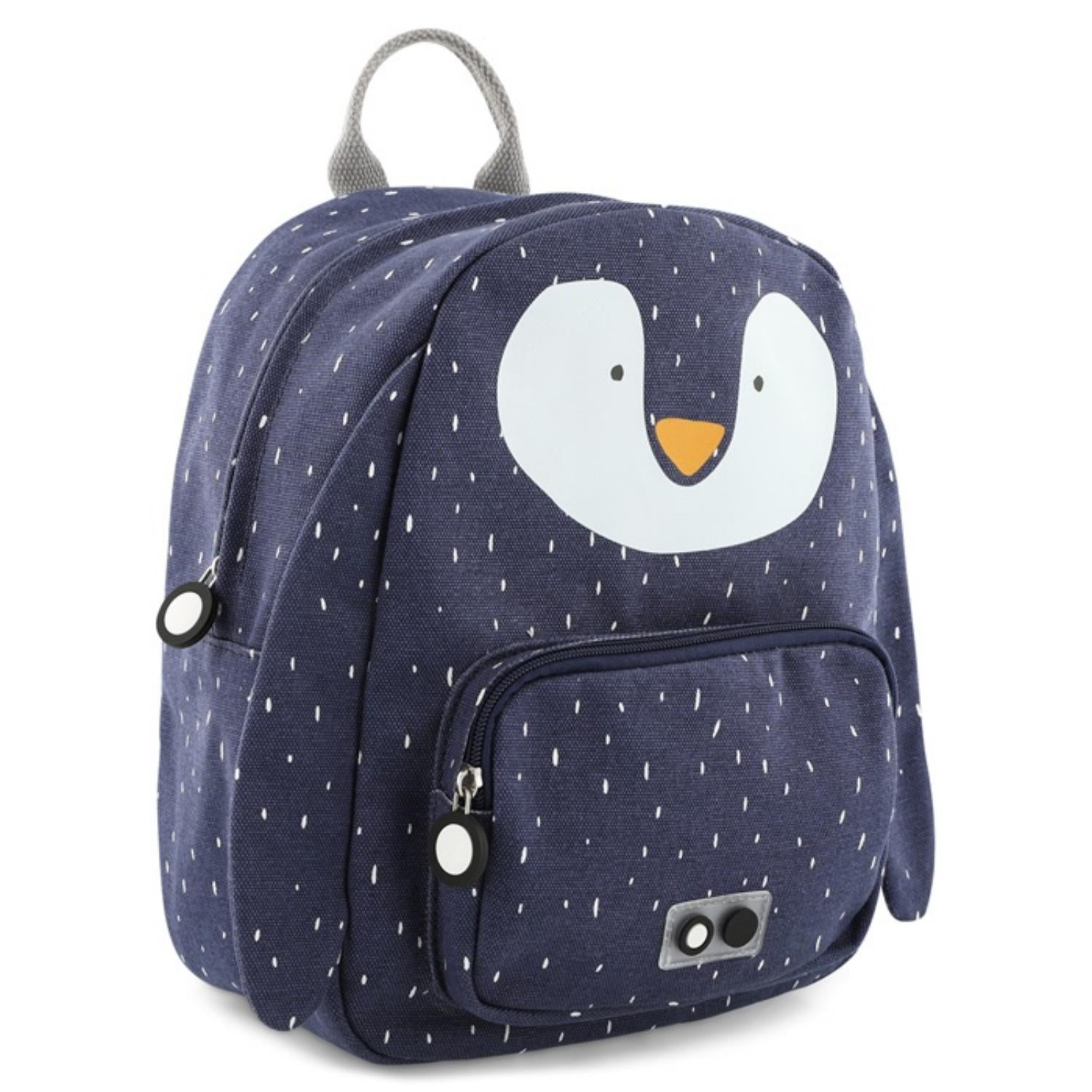 Trixie Mr. Penguin Backpack | Kid’s Backpack for Creche, Nursery & School | Side View | BeoVERDE.ie