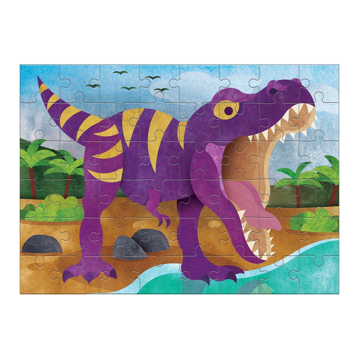 Mudpuppy Tyrannosaurus Rex Mini Puzzle | Jigsaw Puzzle For Kids | Completed Jigsaw Puzzle | BeoVERDE.ie