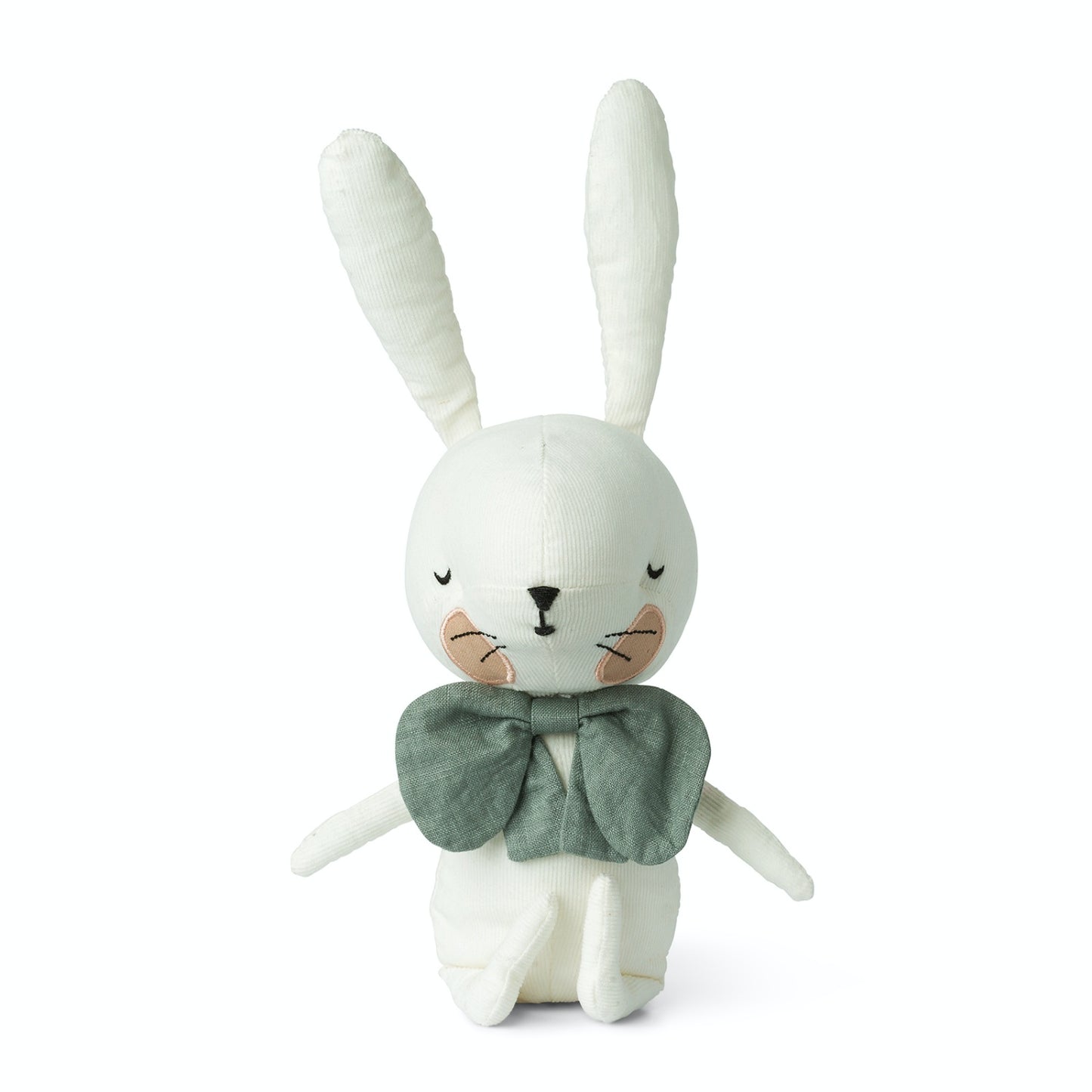 Picca LouLou White Rabbit | Imaginative Play Toy | Hand-Crafted Soft Toy Made From Cotton | Front | BeoVERDE.ie