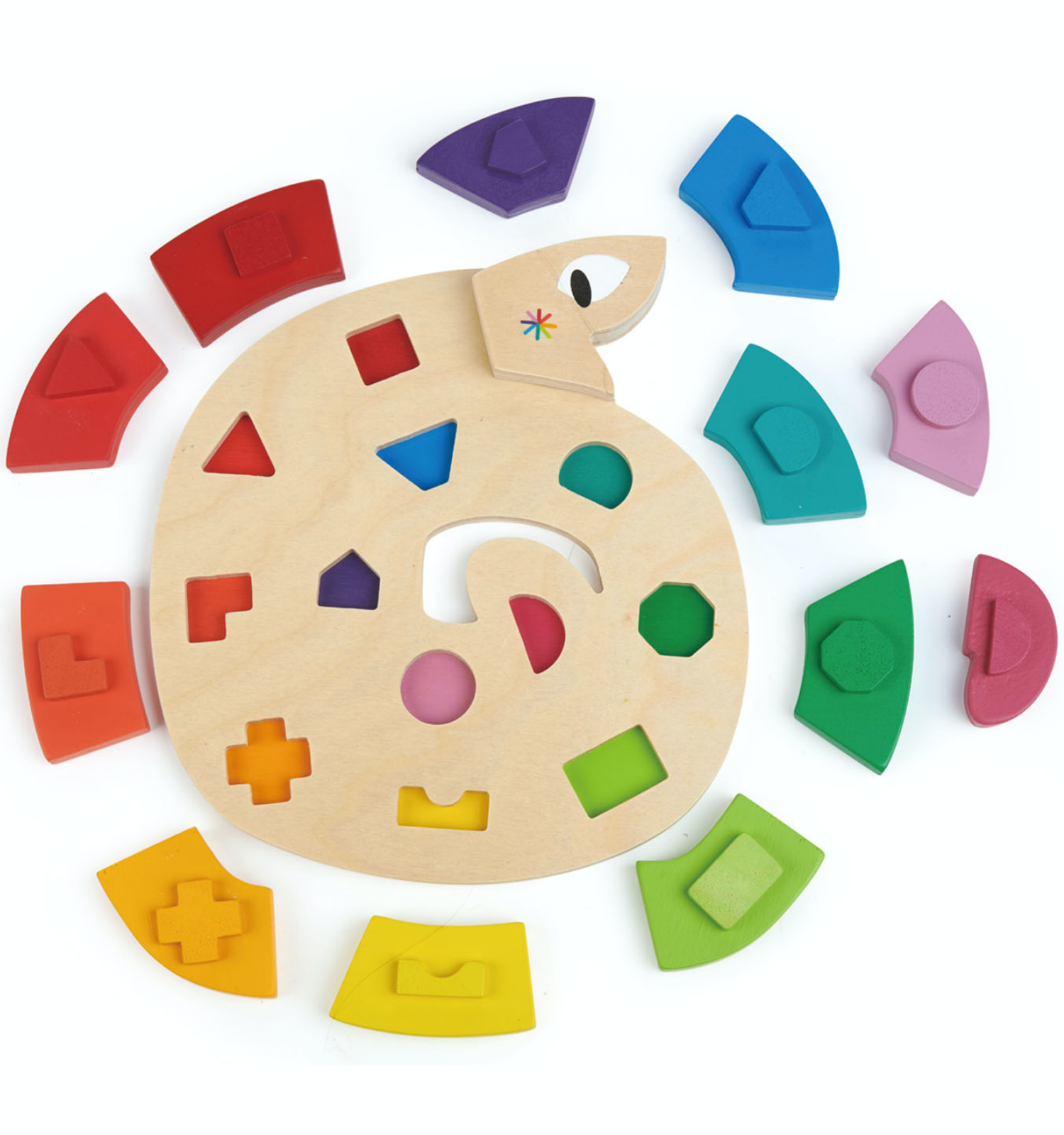Tender Leaf Colour Me Happy | Hand-Crafted Wooden Educational Toy | Parts Apart | BeoVERDE.ie