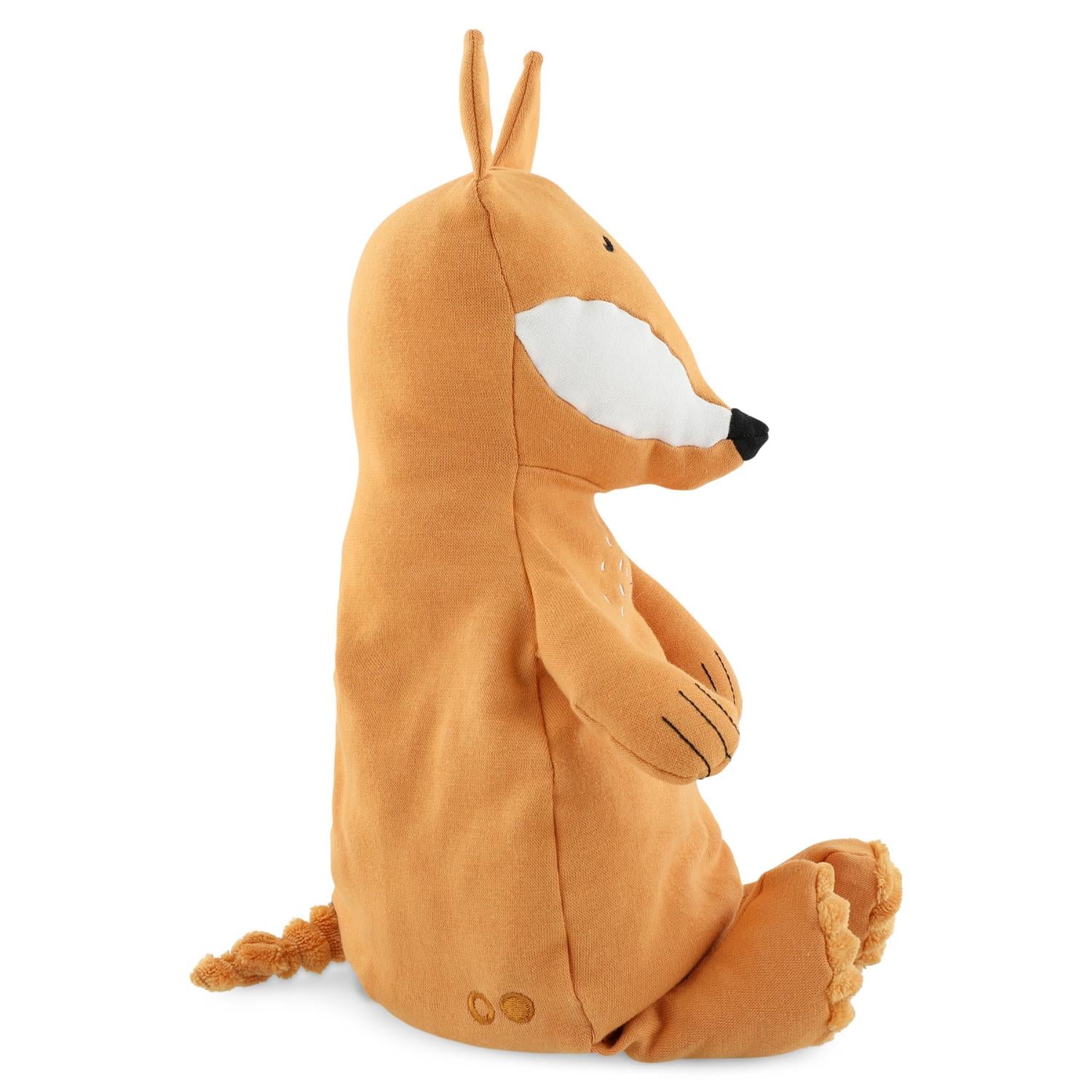Trixie Mr. Fox | Organic Plush Toy | Sitting - Side | BeoVERDE.ie