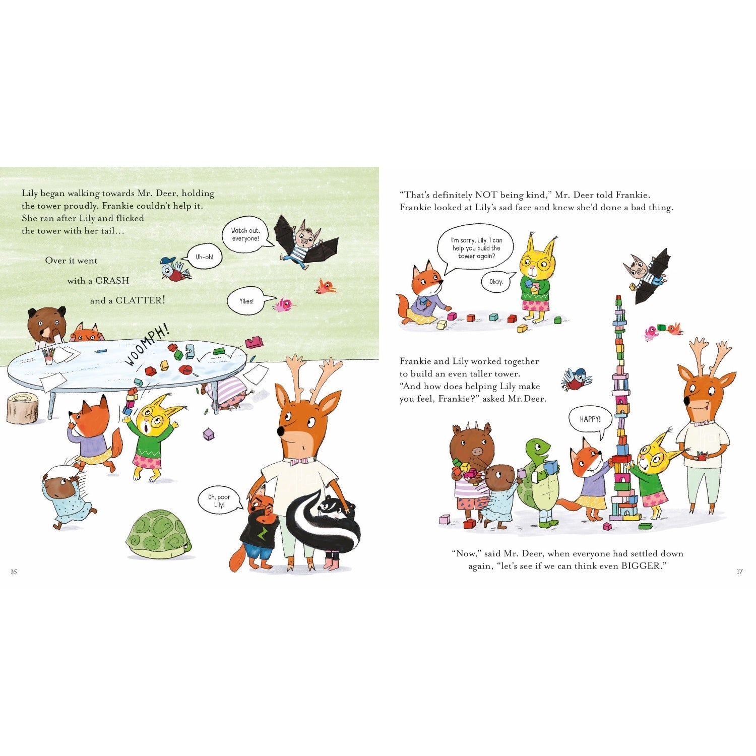 Miss Molly's School Of Kindness | Children's Book on Feelings and Emotions | Usborne | Sample A | BeoVERDE.ie