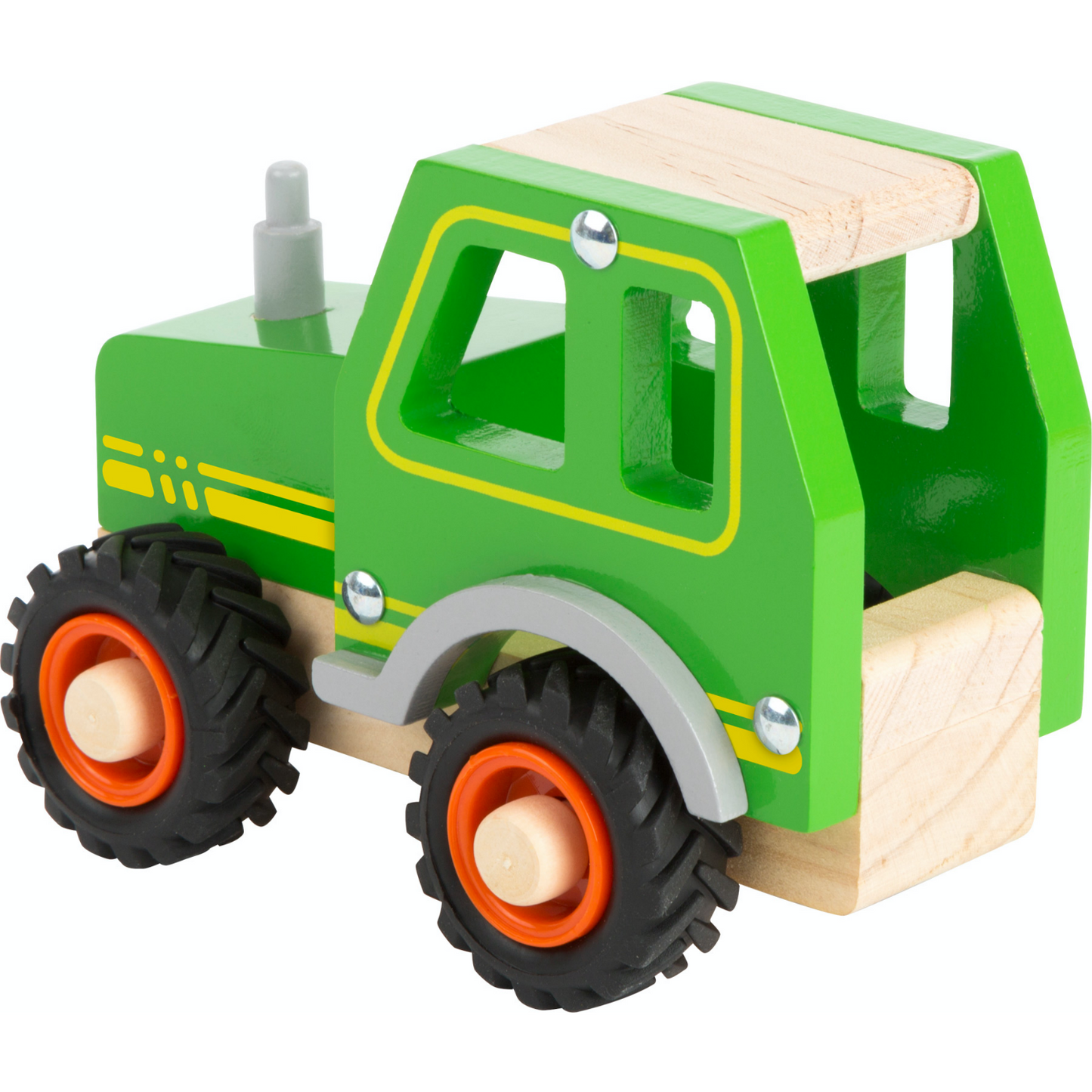 Small Foot Wooden Tractor | Rear View | BeoVERDE.ie
