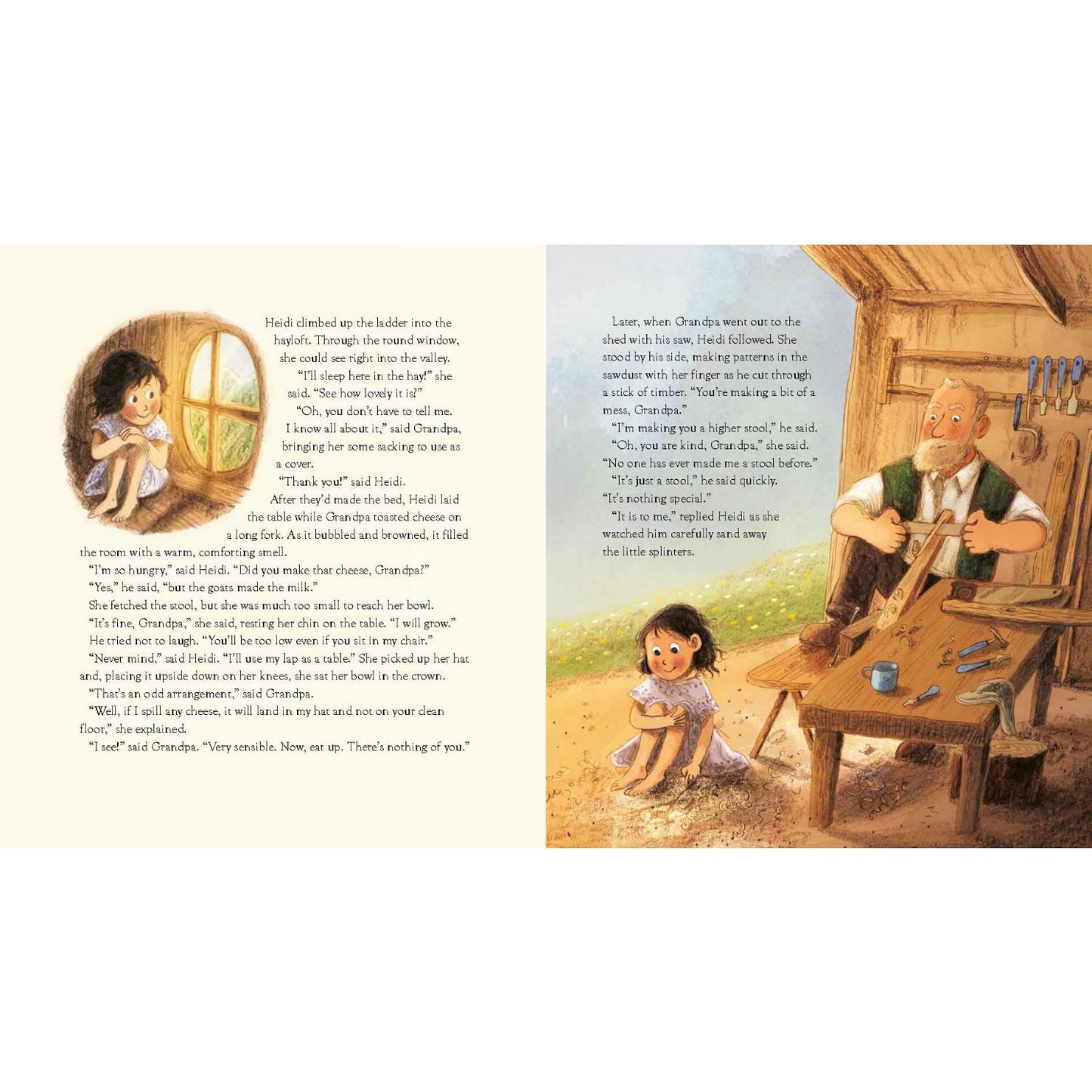 Heidi | Hardcover | Illustrated Gift Edition | Classic Children's Books