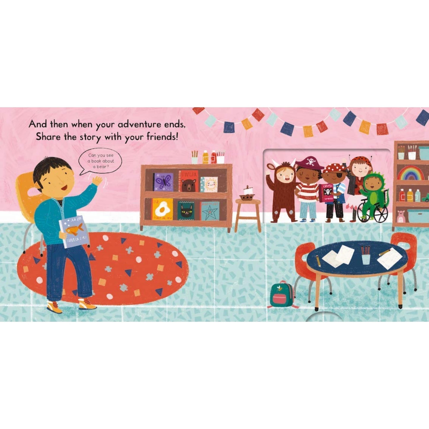 Busy Storytime | Interactive Children’s Board Book