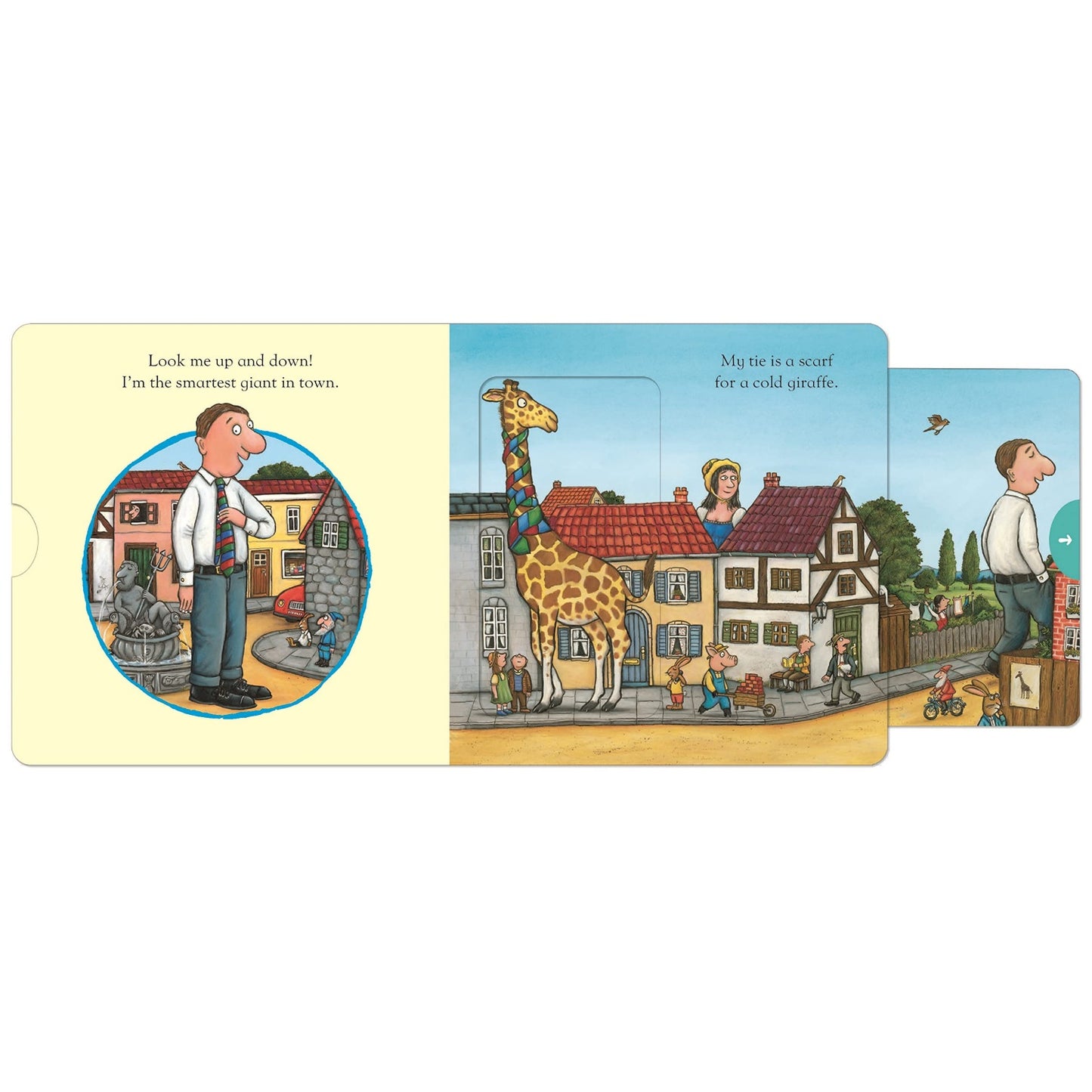 The Smartest Giant in Town - A Push, Pull, Slide Board Book